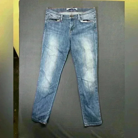 Joe's Jeans Denim - Joes Jeans Cigarette Straight Leg Jeans Womens 29 Blue Denim Stretch comfy 1091